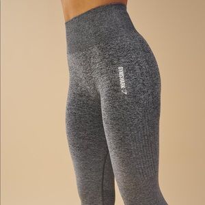 Gymshark Ombré Seamless Leggings - Grey